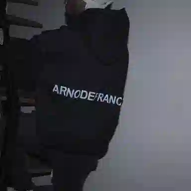 ARNODEFRANCE Hoodie Black