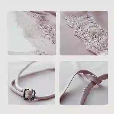 桑罗新品重磅真丝吊带睡裙睡袍两件套 晨袍家居服 新娘睡袍新年战袍