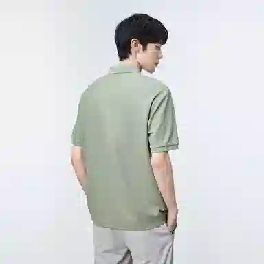 PEACEBIRD MEN Logo Embroidered Polo Shirt