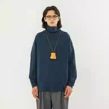 714STREET AW22 Turtleneck Long Sleeve Tee