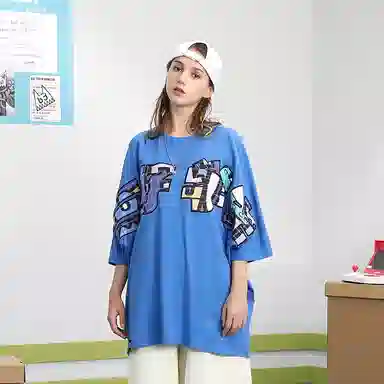 bt Colorful Patchwork Tee