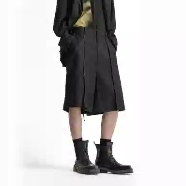 Huànxiàngzhě Original Design Shorts Black