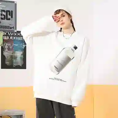 XXGOGO 3D Water Bottle Print Sweatshirt