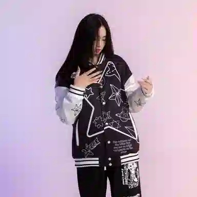 FireMonkey Astronaut Print Jacket