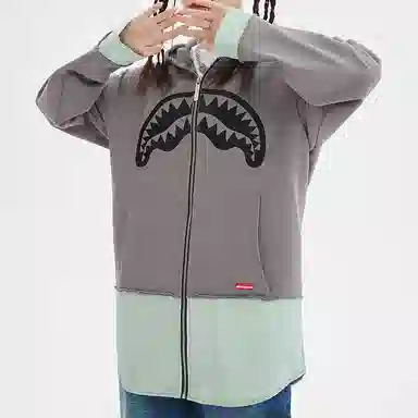 Sprayground Shark Mouth Print Hoodie