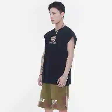 ED HARDY X Tiger Rhinestone Tank Top