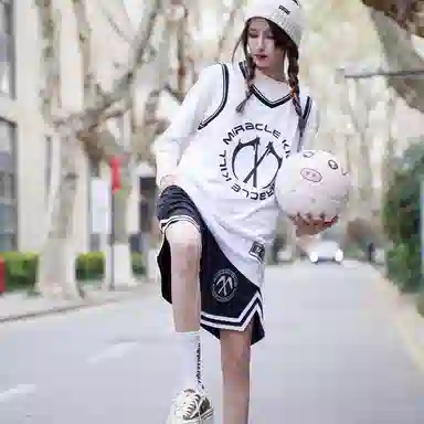 MIRACLE KILL Dual Blade Badge Shorts