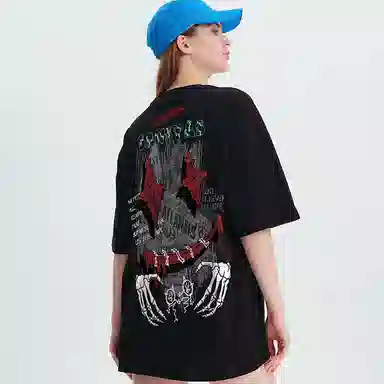 x devil clown T