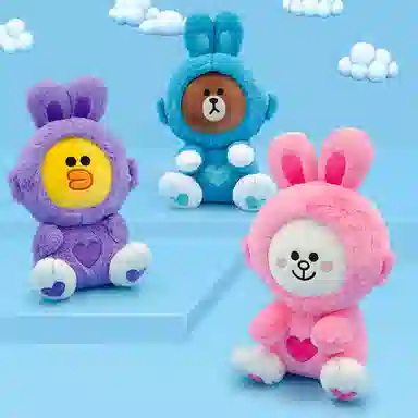 E-STRONG x LINE FRIENDS 25cm35cm