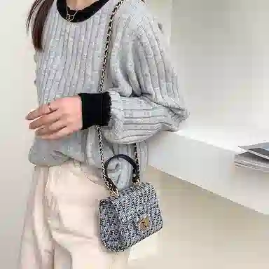 JANE KLAIN Mini Chain Bag