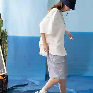 nautica white sail SS23 T
