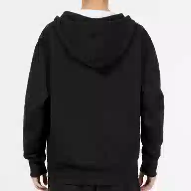 New Balance Logo Zip Hoodie Black