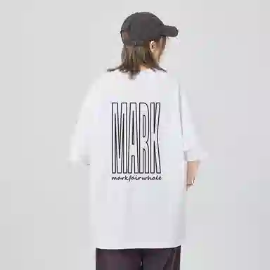Fairwhale Logo Print T-Shirt