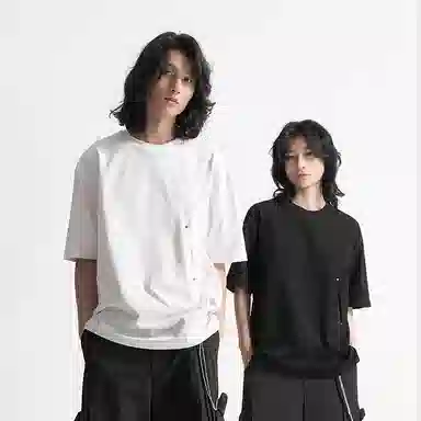 Huanzhe Cotton T-Shirt White