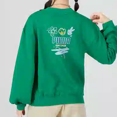 Puma Women Fashion Sweatshirt Logo