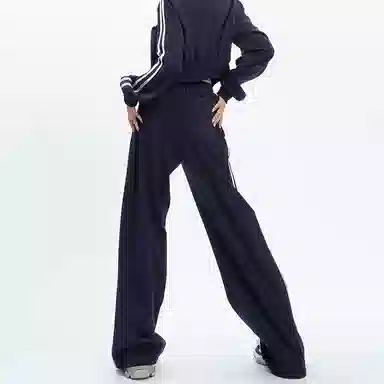 APEA Drawstring Straight Casual Pants Women