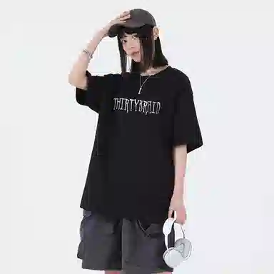 30BRAID Logo Print T-Shirt