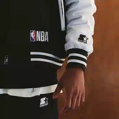 STARTER x NBA Suns Jacket Black