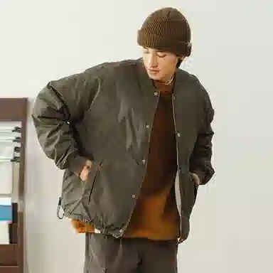 714STREET Reversible Quilted Jacket