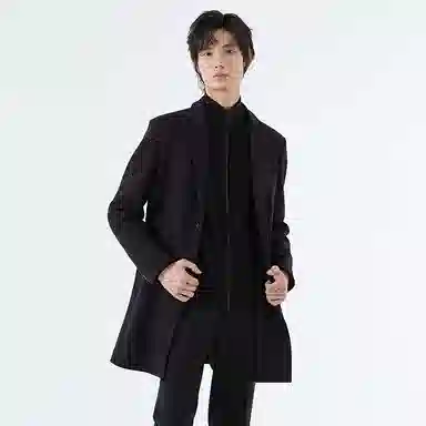 LIU·JO UOMO Blended Mid-Length Coat