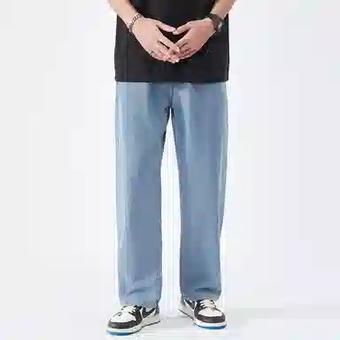 BRNR Basic Washed Loose Jeans