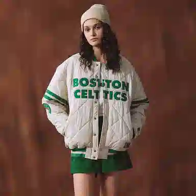 STARTER x NBA Celtics Varsity Jacket