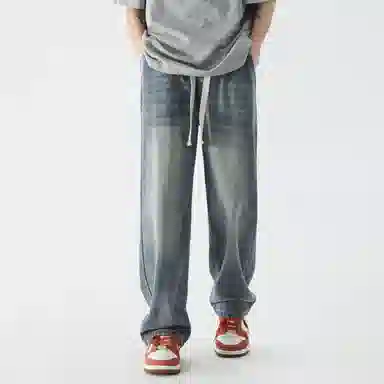 BRNR Basic Washed Loose Jeans