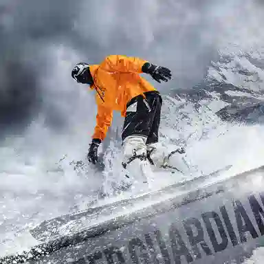 Monster Guardians Shield Series Hoodie Bright Orange