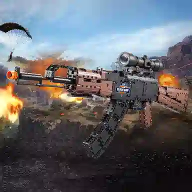 CADA AK-47 Assault Rifle Building Blocks 738pcs C61009