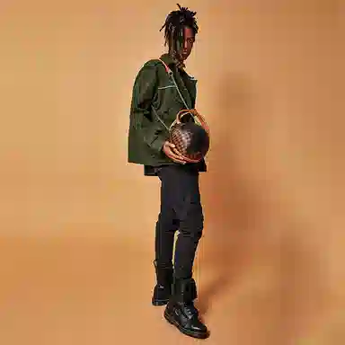 SPRAYGROUND Globe Shoulder Bag Brown