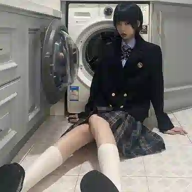 东鲸岁时记 带徽章双排扣西装 女款