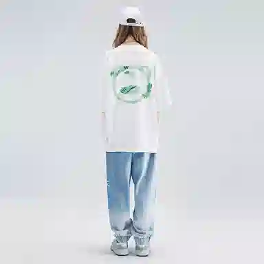 LAMLICKA Denim Joggers Blue