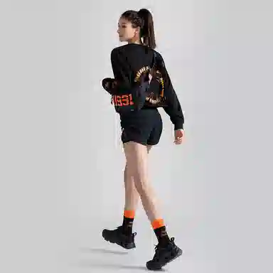 Monster Guardians x One Piece Long Sleeve T-Shirt Black