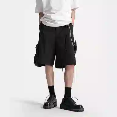 Huanshang Casual Shorts Black