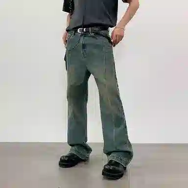 ROARINGWILD ARCH Vintage Yellow Jeans