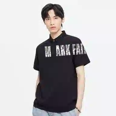 FAIRWHALE Logo Print Polo Shirt