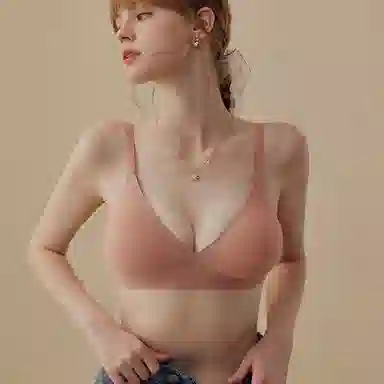 内在密码 外扩显大系列 纯色加厚无钢圈显瘦显腰细文胸