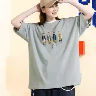 nautica white sail x POPBOY SS23 Logo T