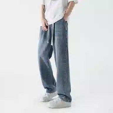 BRNR Basic Washed Loose Jeans