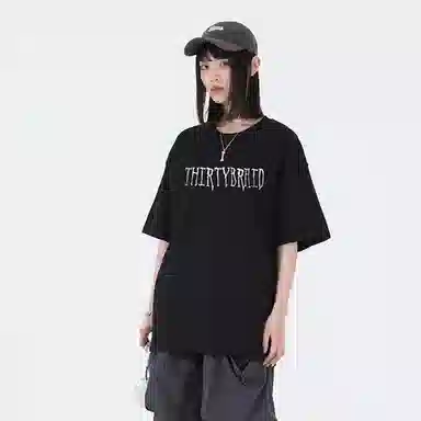 30BRAID Logo Print T-Shirt