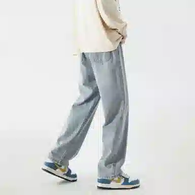 BRNR Basic Washed Loose Jeans