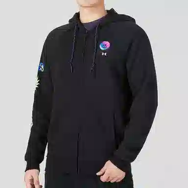 Under Armour Elevated Terry Fz Logo