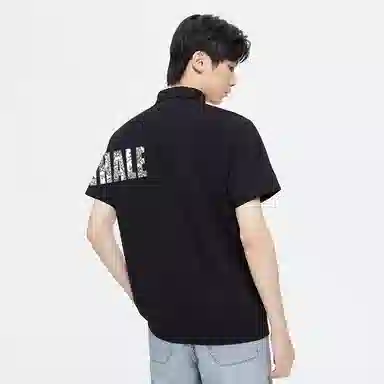 FAIRWHALE Logo Print Polo Shirt
