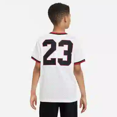 Jordan Logo V-Neck T-Shirt White