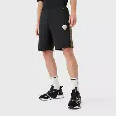 Emporio Armani EA7 Coal Black Shorts