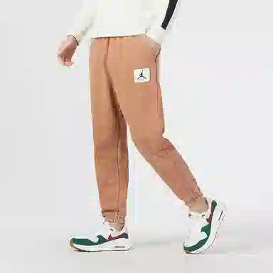 Jordan M J Ess Stmt Wash Fleece Pant Mineral Clay