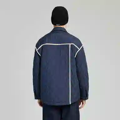 Organic Emotion Quilted Suede Jacket