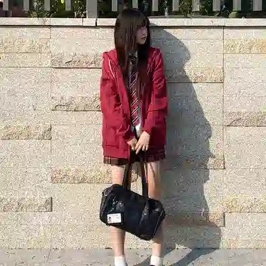 东鲸岁时记 纯色拉链宽松字母刺绣加绒开衫连帽卫衣 女款