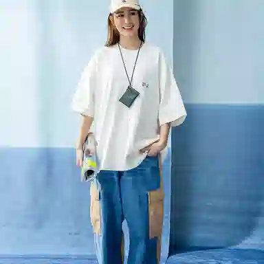 nautica white sail SS23 T