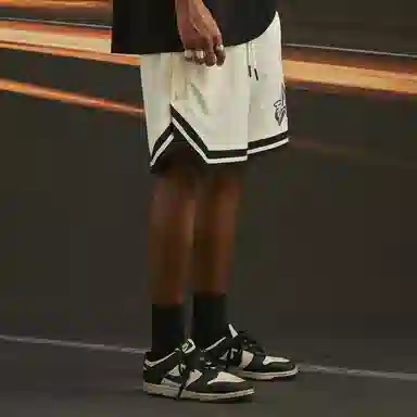 SUPEREALLY Retro Star Stripe Basketball Shorts